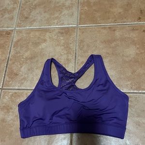Zyia women’s purple bomber bra XL